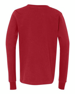BELLA + CANVAS 3501Y Red back