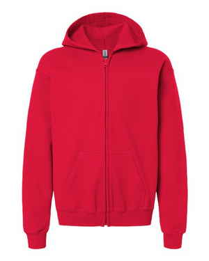Gildan 18600B Red front
