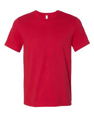 BELLA + CANVAS 3091 Red front