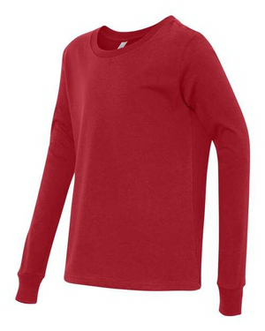BELLA + CANVAS 3501Y Red side