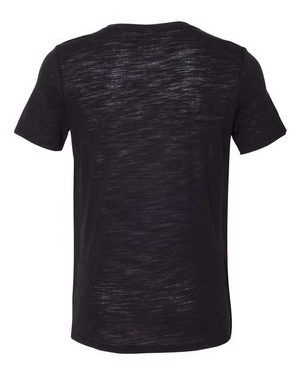 BELLA + CANVAS 6416 Solid Black Slub back