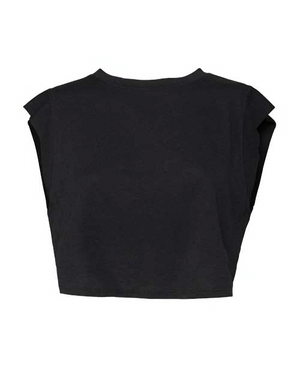 BELLA + CANVAS 8483 Solid Black Triblend back