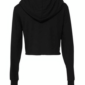 BELLA + CANVAS 8512 Solid Black Triblend back