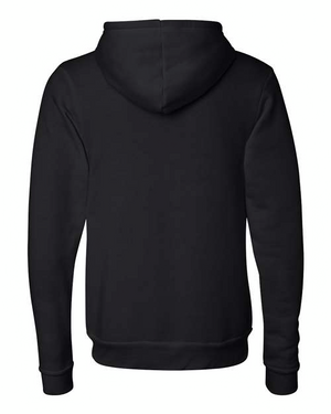 BELLA + CANVAS 3909 Solid Black Triblend back