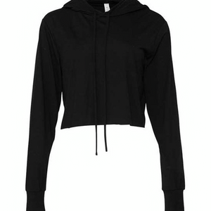 BELLA + CANVAS 8512 Solid Black Triblend front