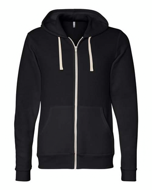 BELLA + CANVAS 3909 Solid Black Triblend front