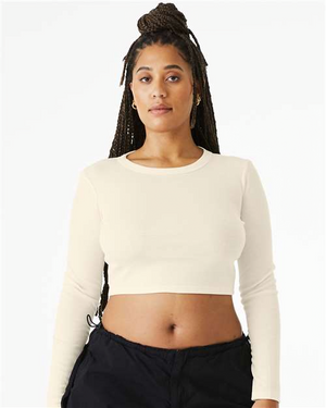 BELLA + CANVAS 1501 Solid Natural Blend model front