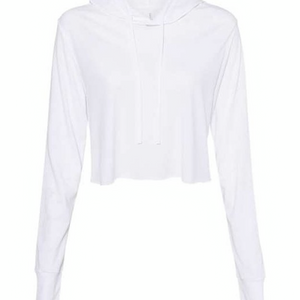 BELLA + CANVAS 8512 Solid White Triblend front