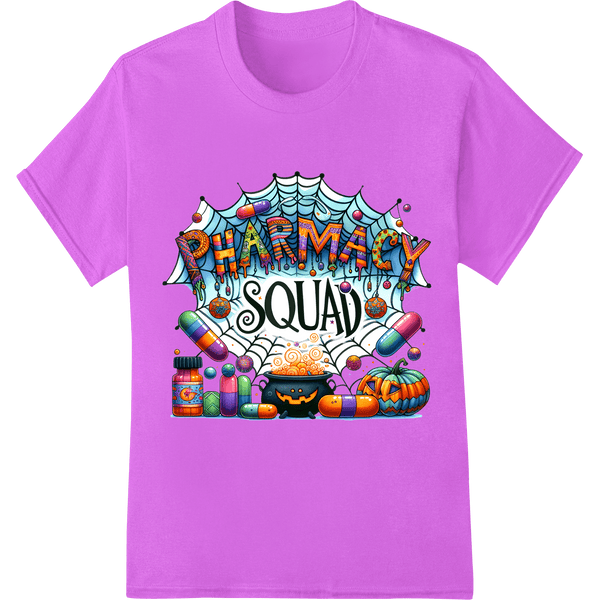 Spooky Pharmacy Squad Halloween DTF Print Heat Transfer - SUPERDTF - DTF Prints - DTF Transfers - Custom DTF Prints