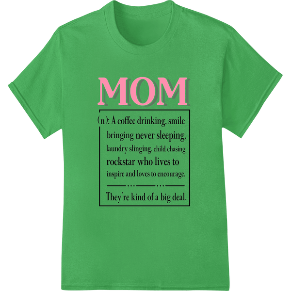 Superhero Mom: Coffee, Smiles, Love - Mother's Day DTF Print - SUPERDTF - DTF Prints - DTF Transfers - Custom DTF Prints