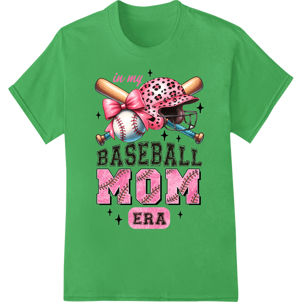 Trendy 'Baseball Mom Era' DTF Print Heat Transfer Design - SUPERDTF - DTF Prints - DTF Transfers - Custom DTF Prints