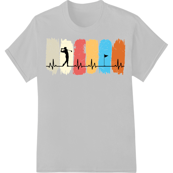 Vibrant Golf Silhouette DTF Print | Passion on the Green - SUPERDTF - DTF Prints - DTF Transfers - Custom DTF Prints