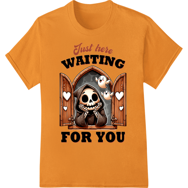 Waiting Reaper DTF Print Heat Transfer - Haunting Halloween - SUPERDTF - DTF Prints - DTF Transfers - Custom DTF Prints