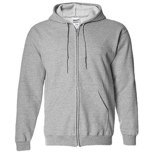 Gildan Zip Up Hooded Sweatshirt - SUPERDTF-DTF Prints-DTF Transfers-Custom DTF Prints